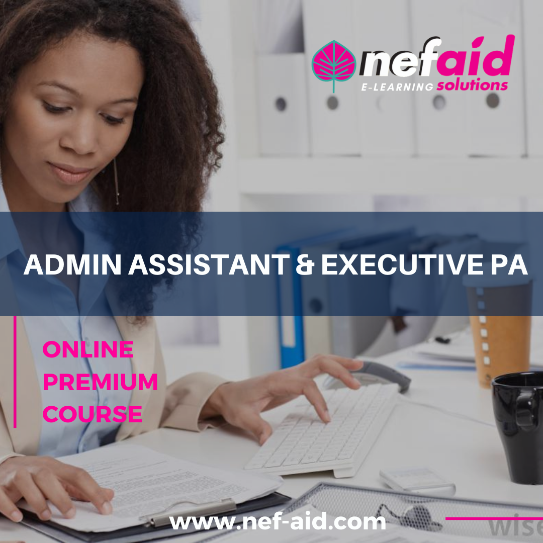 ADMIN ASSISTANT & EXECUTIVE PA