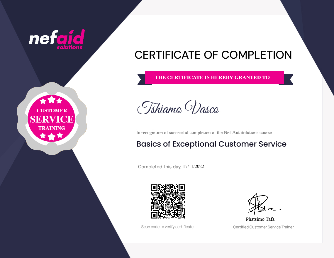 Basics of Exceptional Customer Service